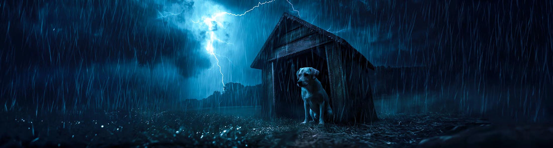 Sommergewitter - So beruhigst du deinen ängstlichen Hund