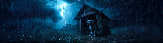 Sommergewitter - So beruhigst du deinen ängstlichen Hund