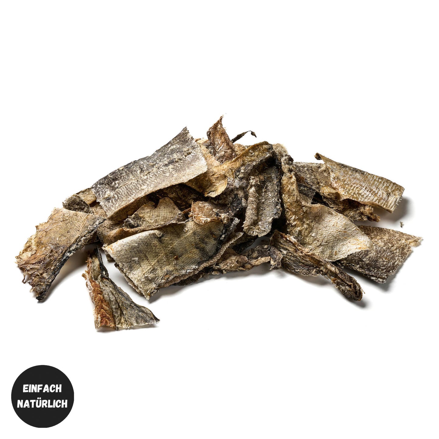 Flache Dorsch-Haut – getrockneter Fisch-Kausnack für Hunde