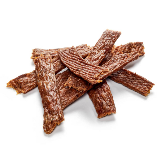 Fasan-Fleischstreifen – getrockneter Wildfleisch-Kausnack für Hunde