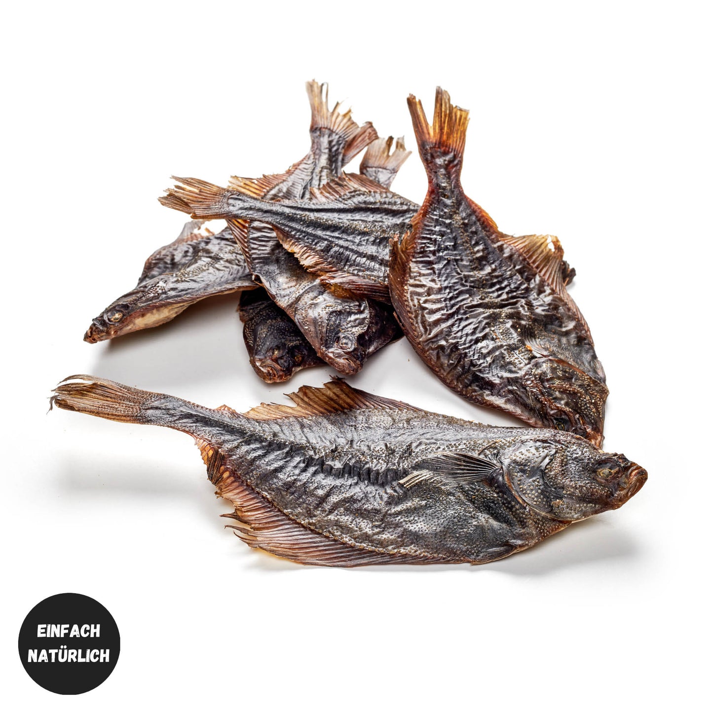 Flunder – getrockneter Fisch-Kausnack für Hunde aus 100 % Flunder
