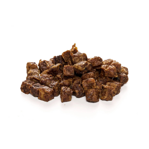 Chicken meat cubes