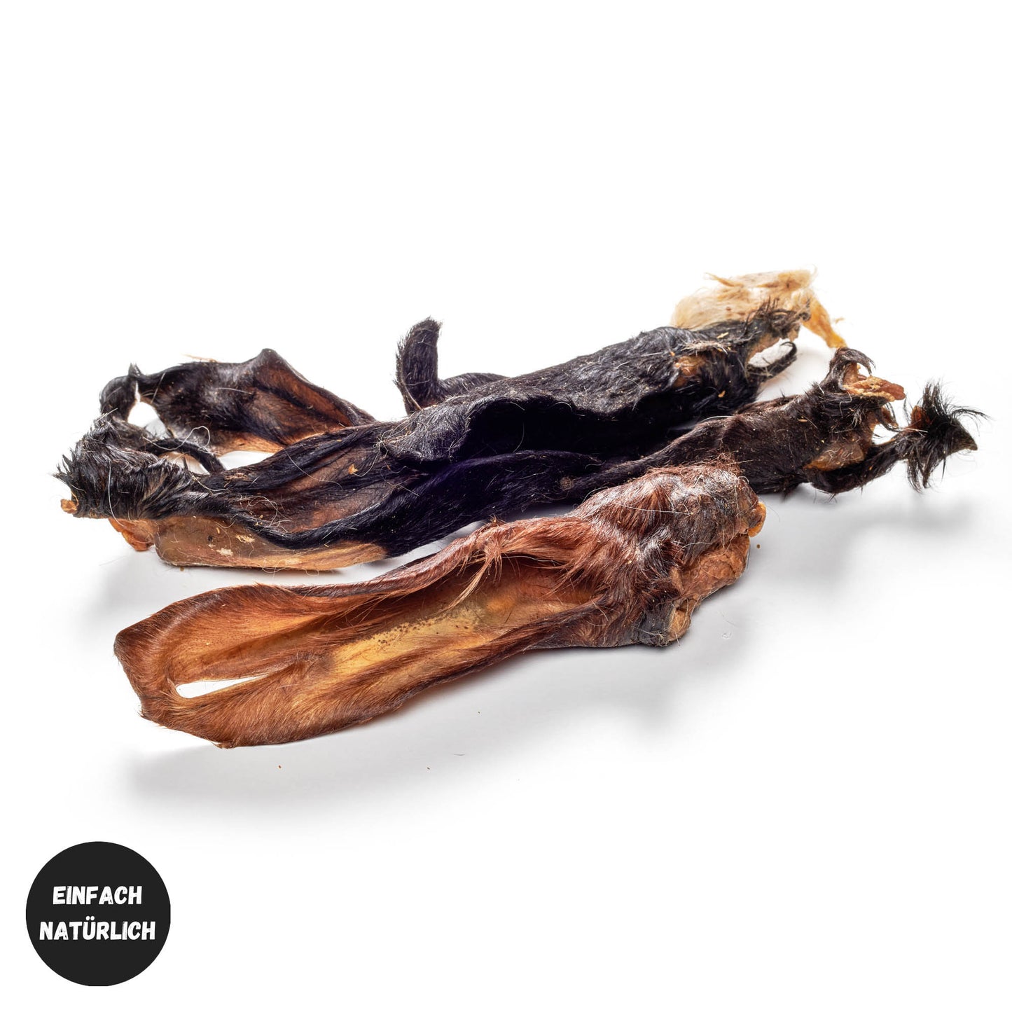 Lamm-Ohren mit Fell – naturbelassene, hypoallergene Kausnacks für Hunde