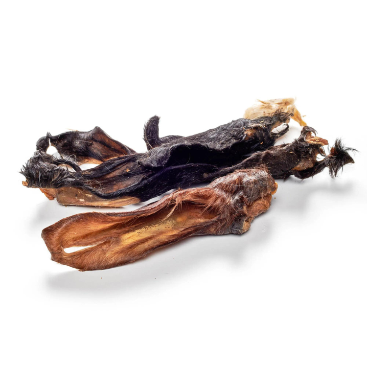 Lamm-Ohren mit Fell – naturbelassene, hypoallergene Kausnacks für Hunde