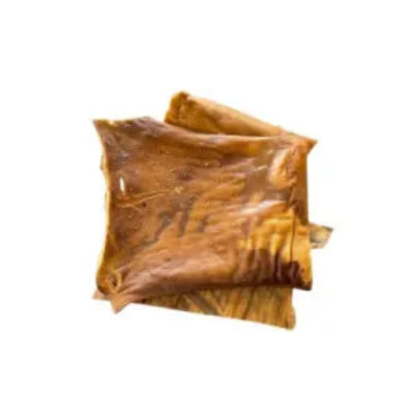 Rinder-Kopfhautplatten – extra zäher, naturbelassener Kausnack für Hunde aus 100 % Rind