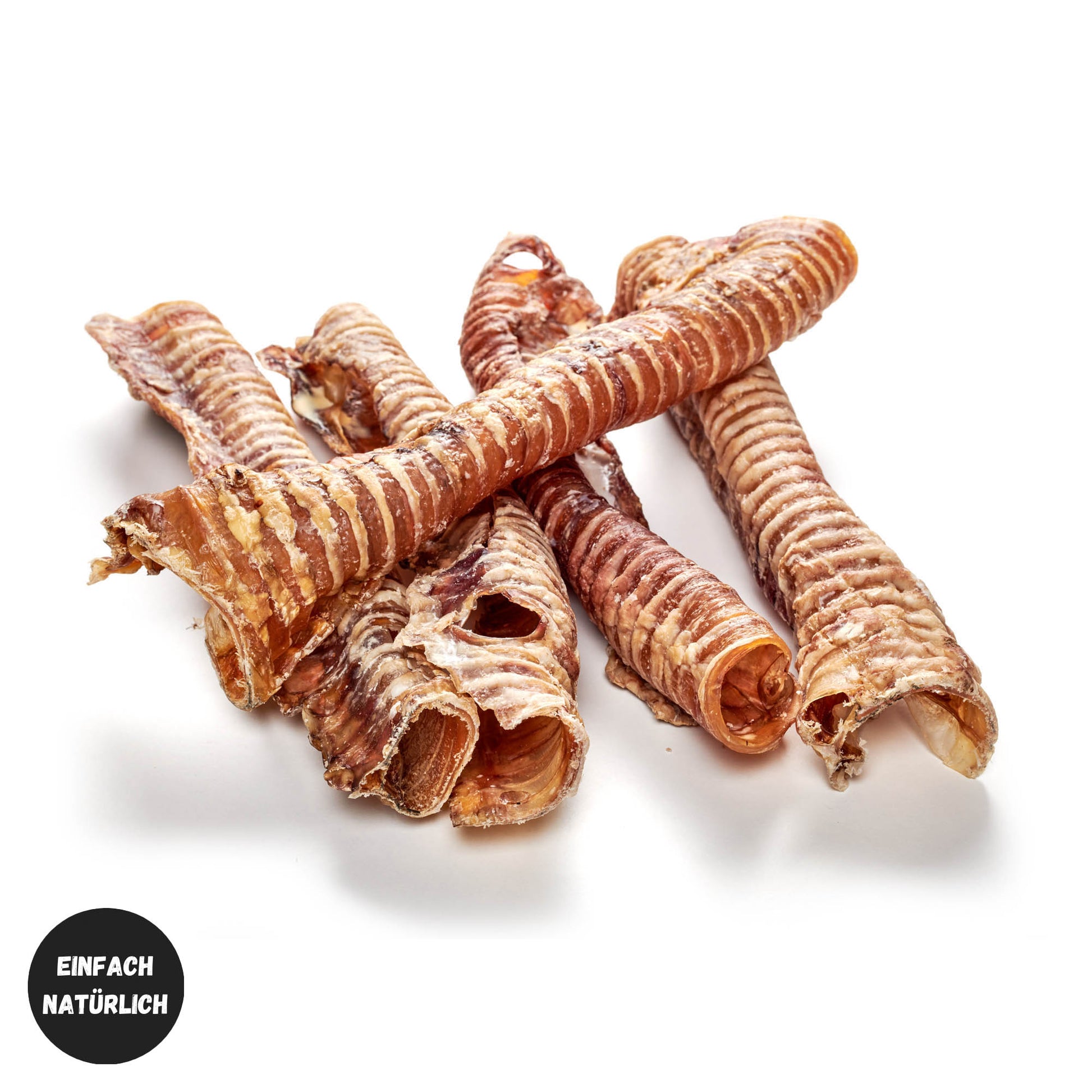 Rinder-Strossen lang – naturbelassener, zäher Kausnack mit Knorpel für Hunde