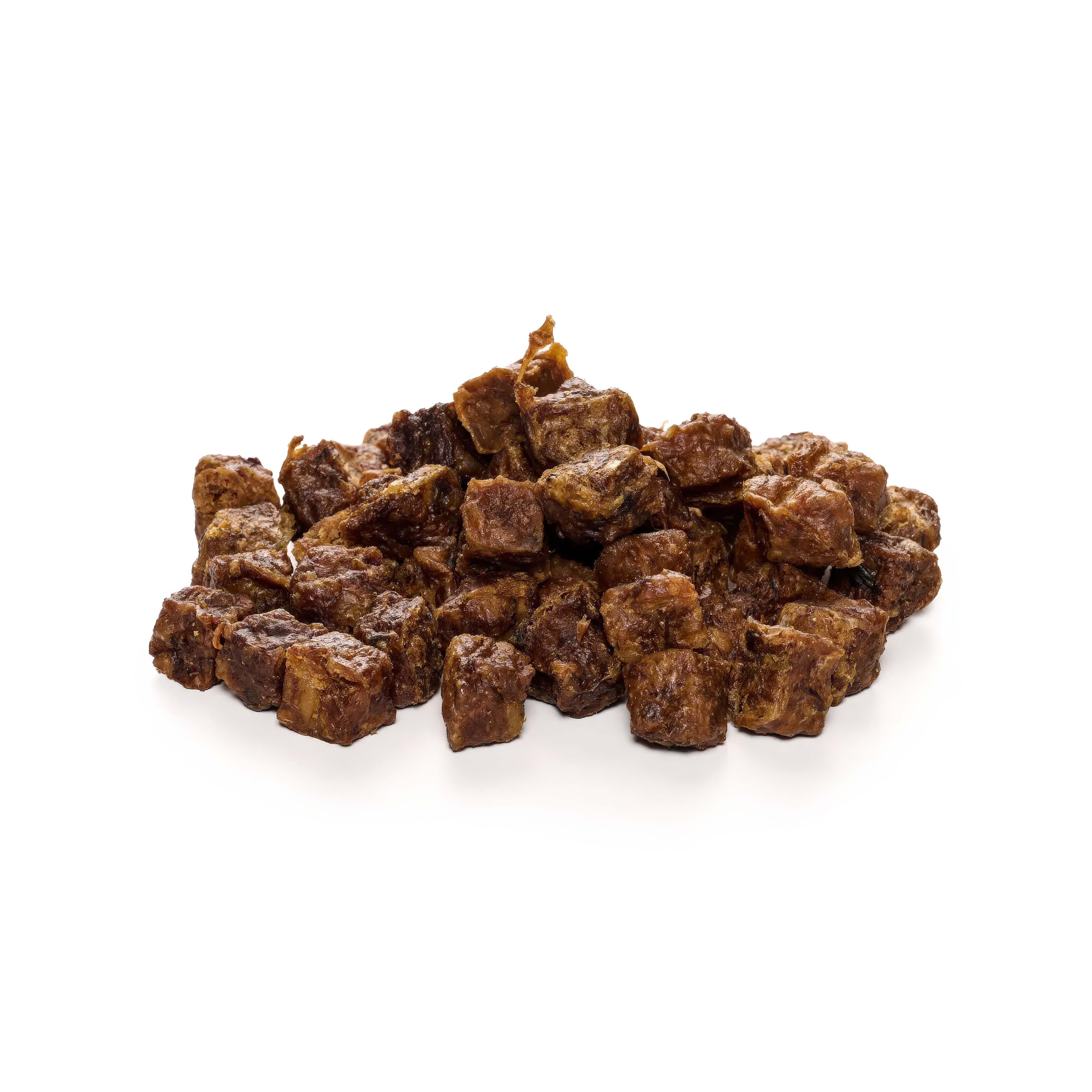 Goat meat cubes