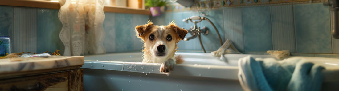 Hund baden: So wird das Fell des Vierbeiners wieder sauber!