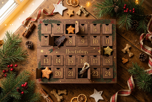 Adventskalender für Hunde selbst befüllen: 24 gesunde Ideen