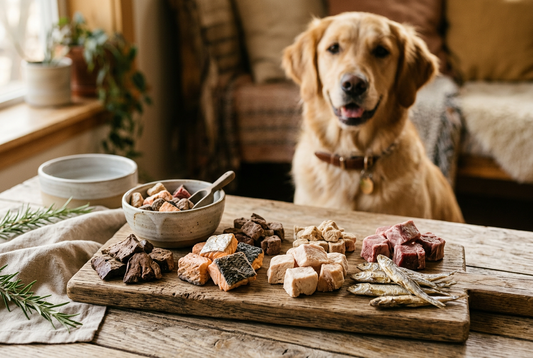 Gefriergetrocknete Hundesnacks: Vorteile und Unterschiede