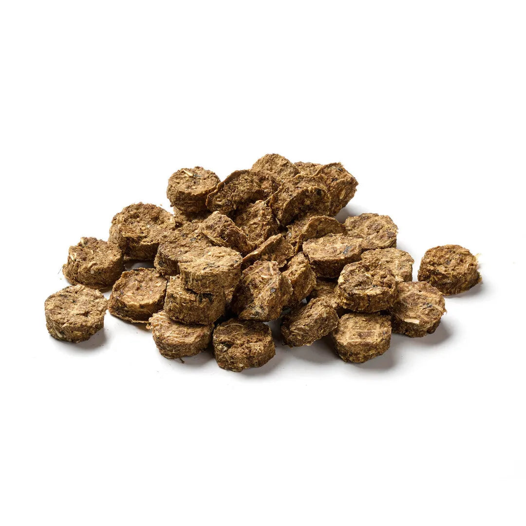 Mini Dorsch-Taler – kleine, getrocknete Fisch-Leckerli für Hunde 