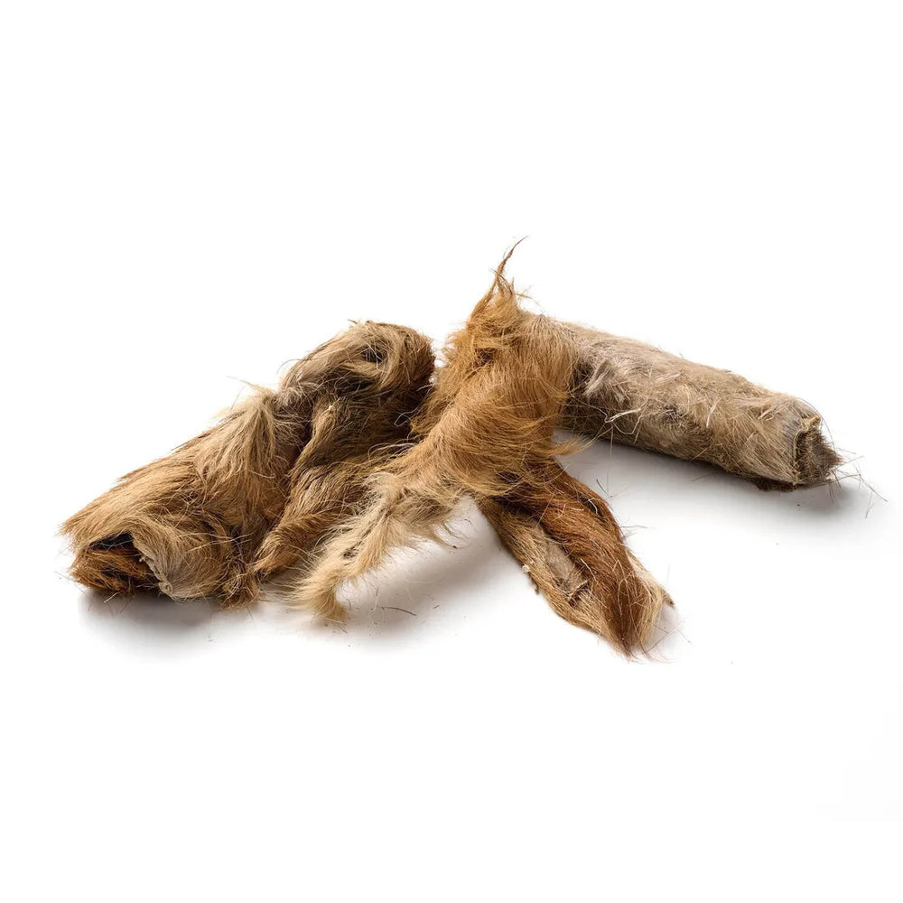 Deer skin, with fur