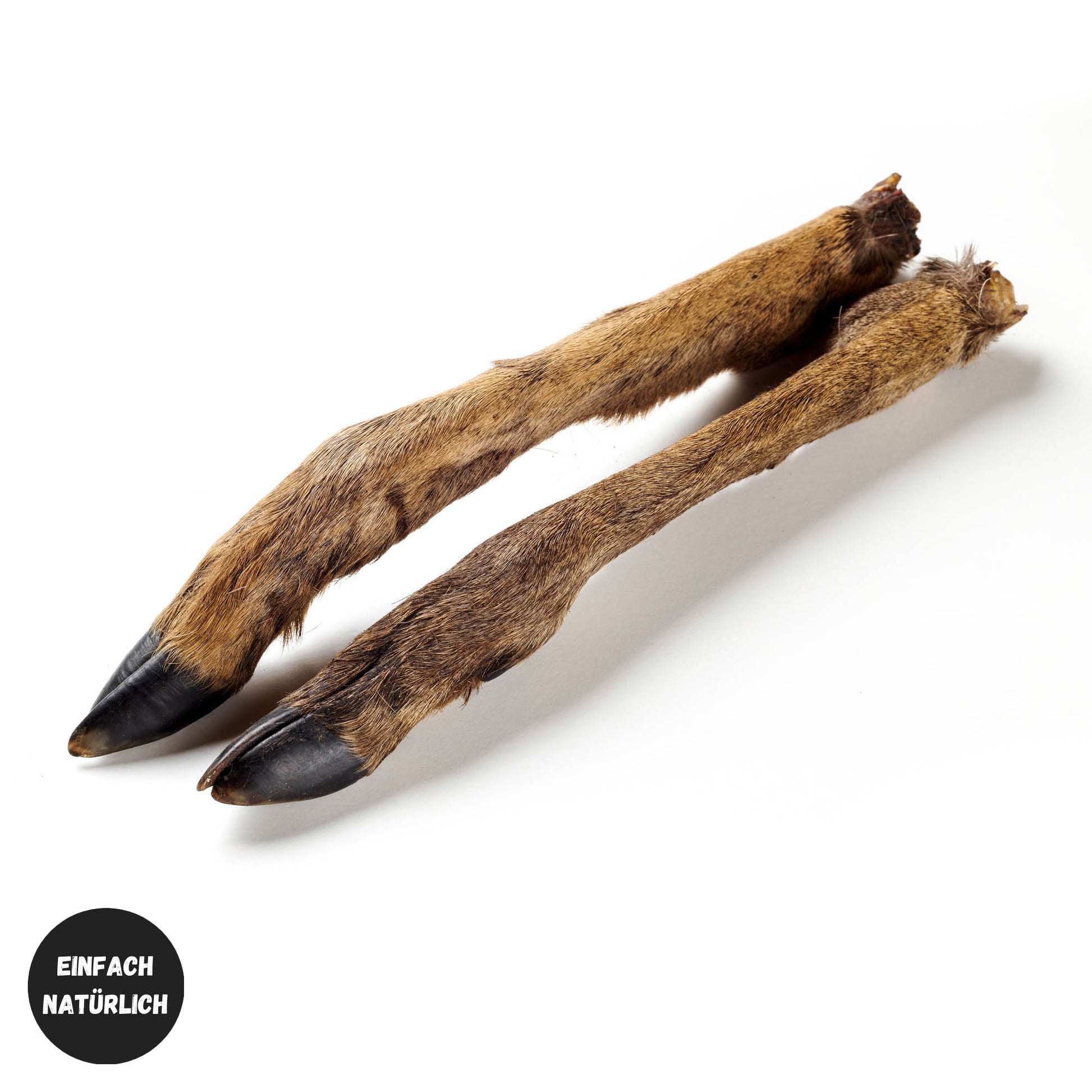 Reh-Unterbein mit Fell 2 Stück