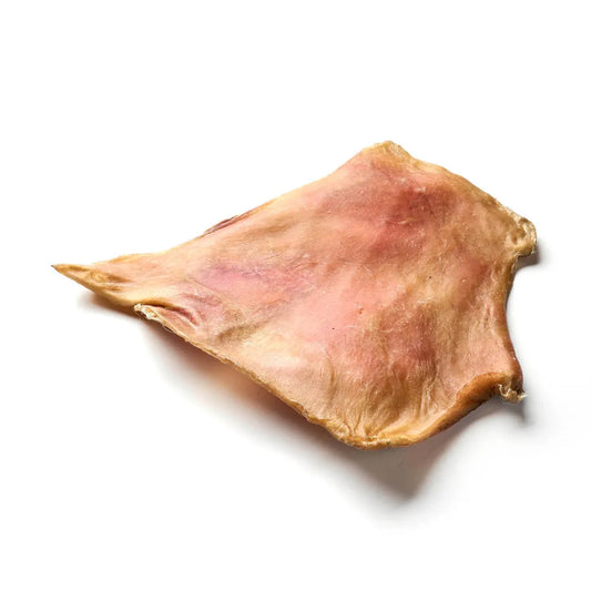 Rinder-Kopfhautplatten – extra zäher, naturbelassener Kausnack für Hunde aus 100 % Rind 