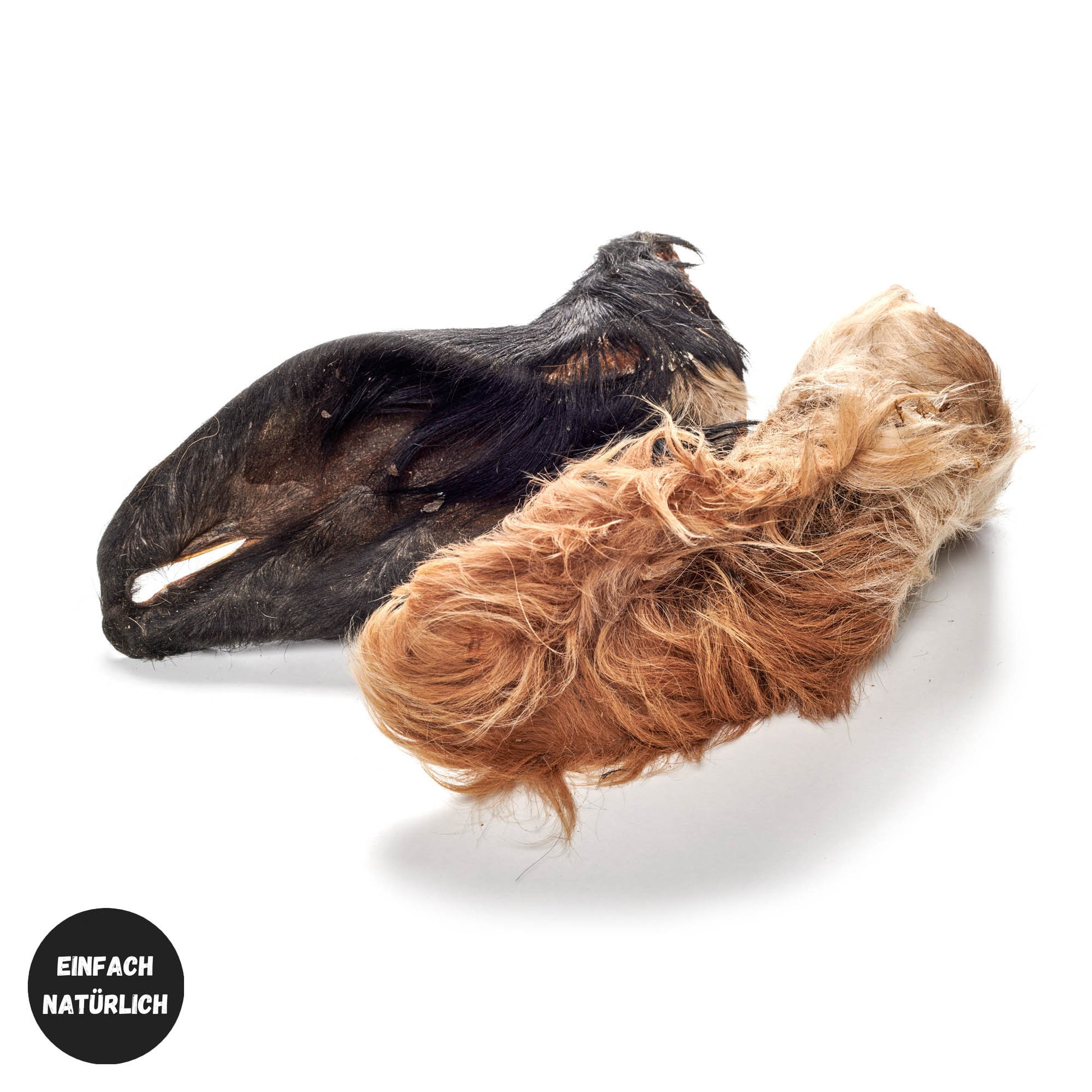 Rinder-Ohren mit Fell