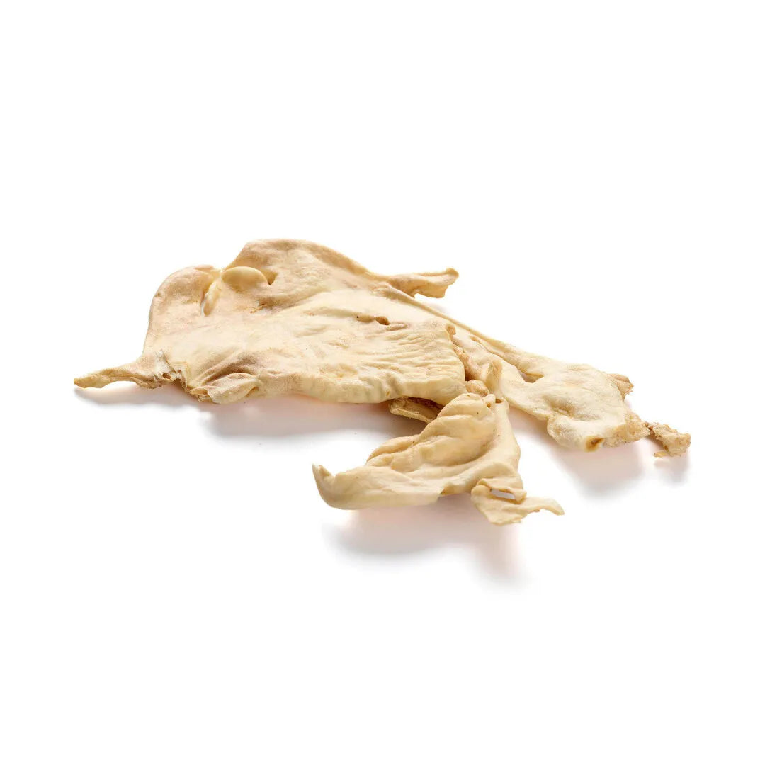 Ziegen-Kopfhautplatte – hypoallergener, extra zäher Natur-Kausnack für Hunde
