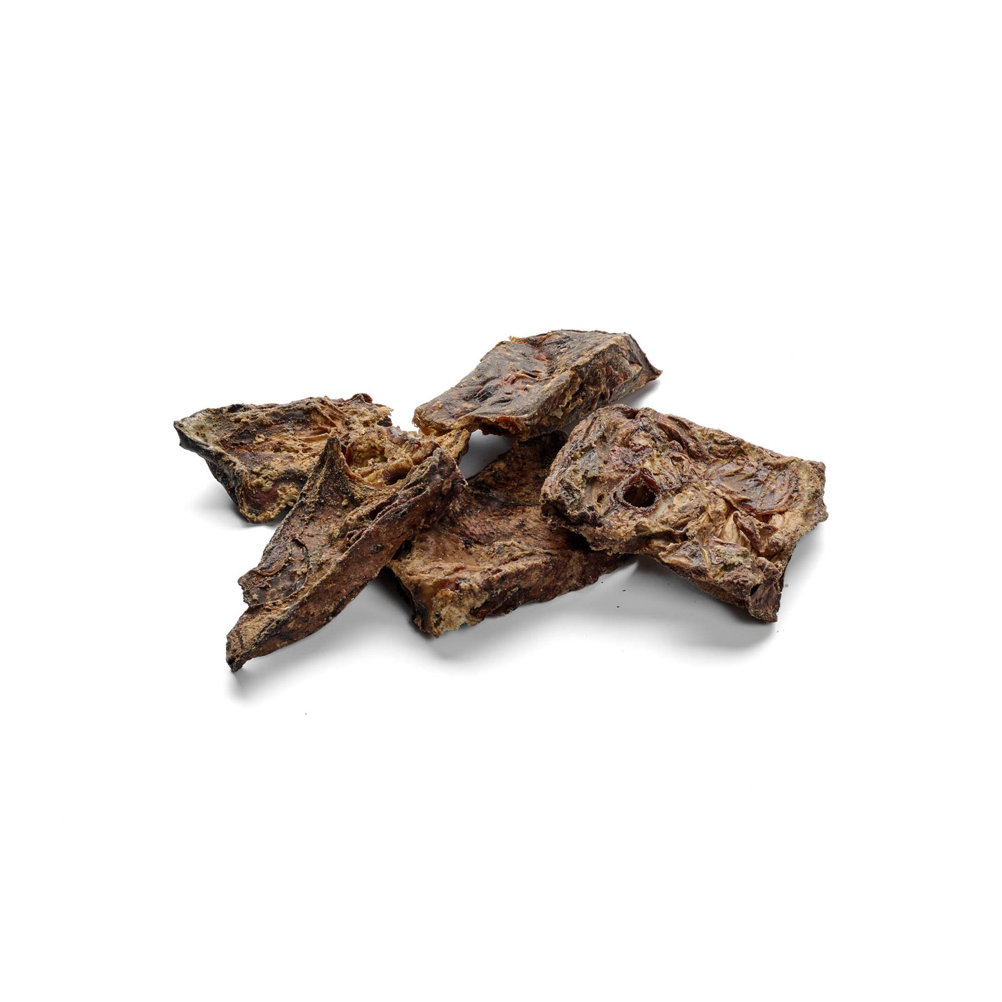 Getrocknete Ziegen-Lungenplatte als natürlicher Hundesnack – fettarm, proteinreich und ohne Zusatzstoffe
