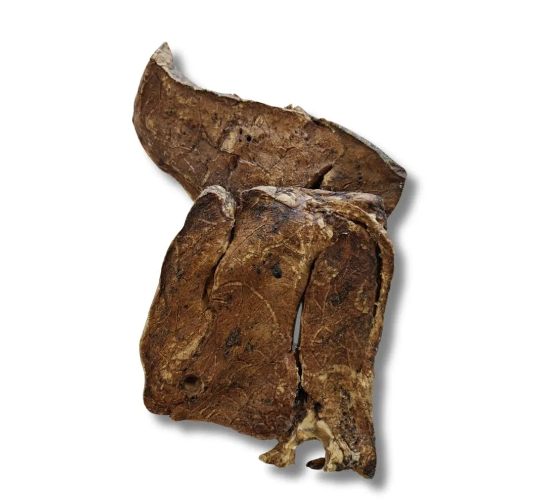 Ziegen-Lungenplatte – getrockneter, fettarmer Natur-Snack für Hunde