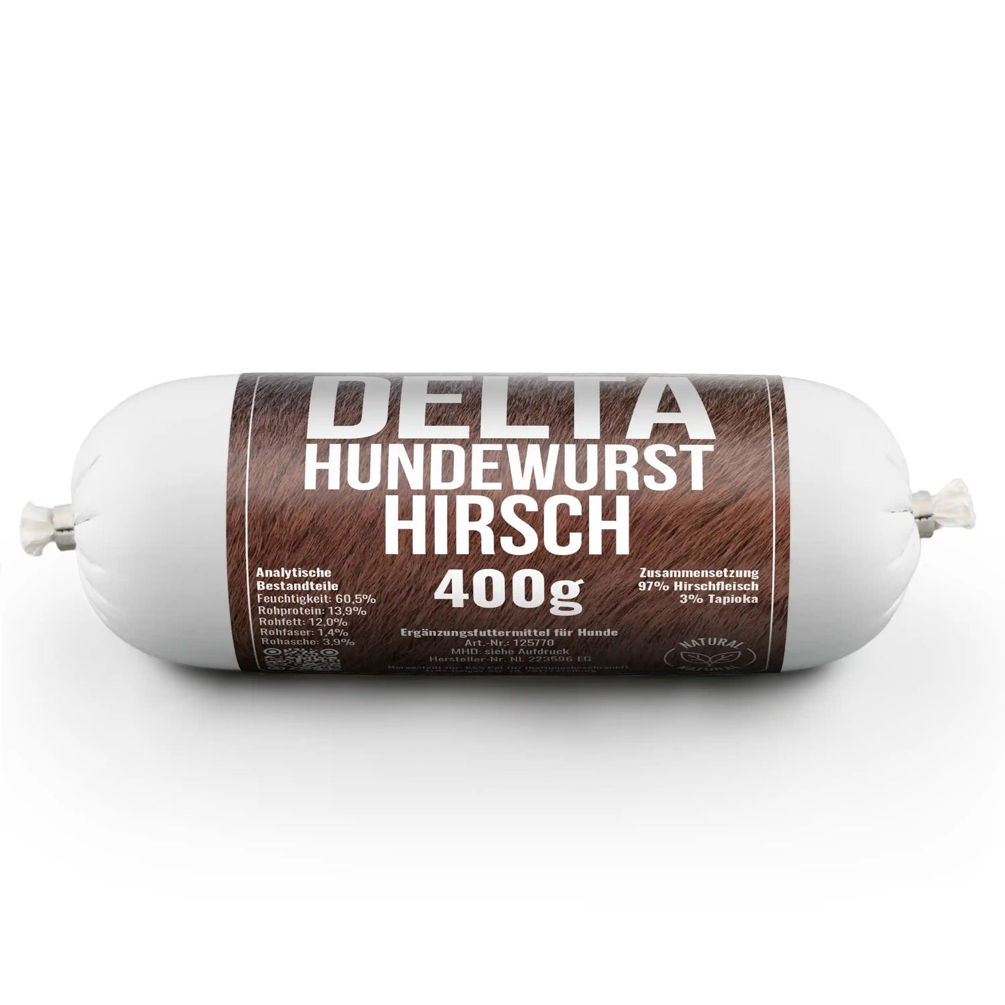 Delta Hundewurst Hirsch