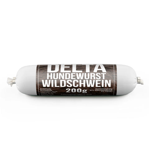 Delta hondenworst wild zwijn