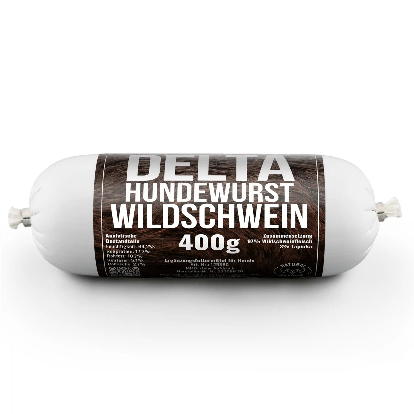 Delta Hundewurst Wildschwein