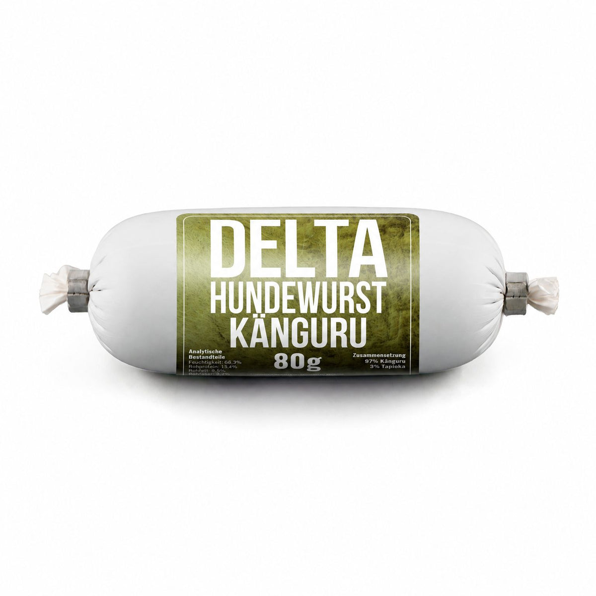 Delta Hundewurst Känguru (80g)