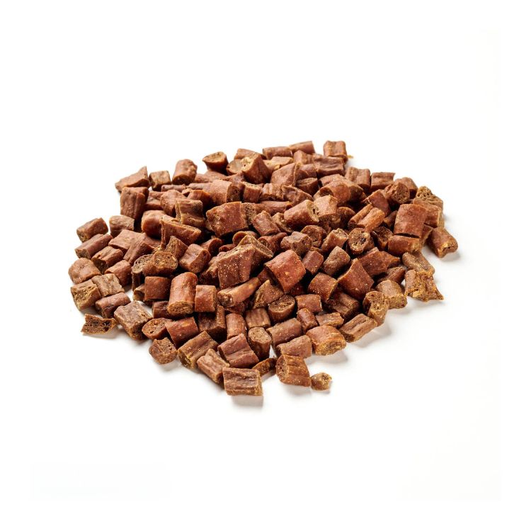 Ziegen-Trainingssnacks für Hunde – kleine Leckerli aus 96 % Ziegenfleisch für Training und Belohnung
